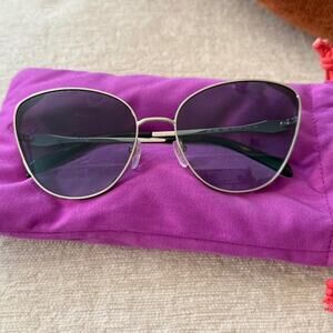 Pucci sunglasses, silver with gray accents